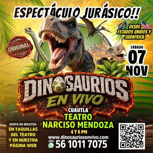 DINOSAURIOS EN CUAUTLA