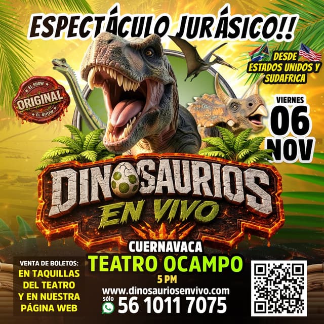 DINOSAURIOS EN CUERNAVACA