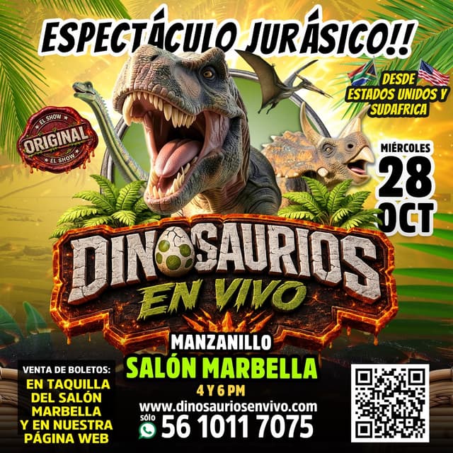 DINOSAURIOS EN MANZANILLO