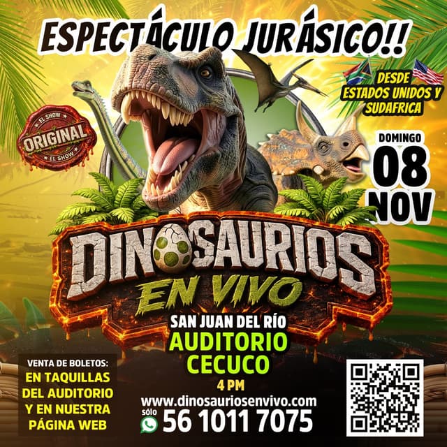 DINOSAURIOS EN SAN JUAN DEL RÍO